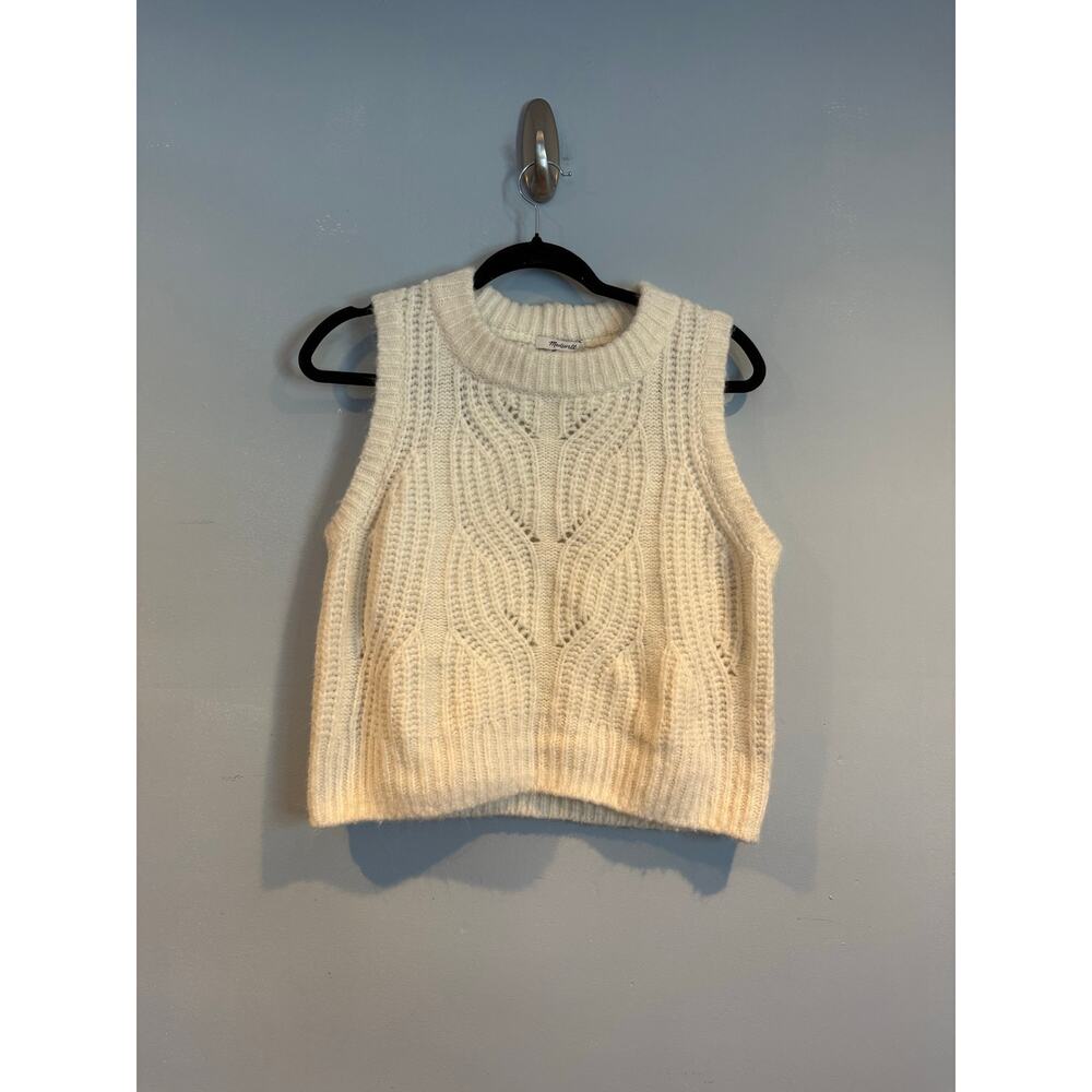 Madewell Cable Knit Sweater Vest